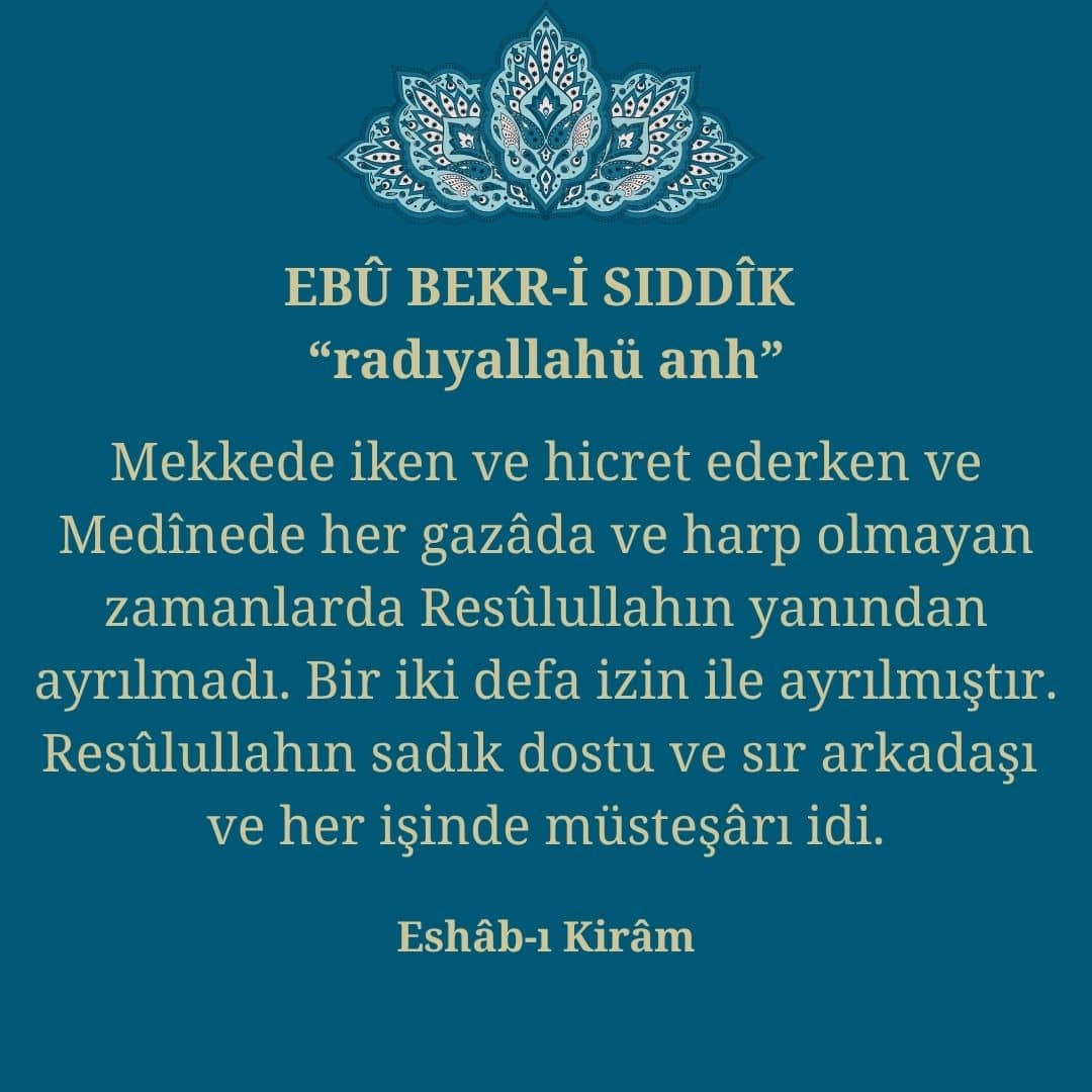 Ebu Bekr-i Sıddık (4)